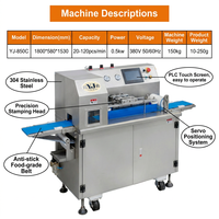 Machine à estamper les gâteaux de lune Yangtai 850C électrique, entièrement automatique, multi-moules, pour biscuits et tourtes à la viande, usage commercial pour boulangerie