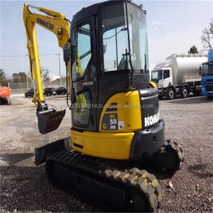 Komatsu มือสอง PC50MR ขุดมินิค้อน2019ท่อญี่ปุ่นต้นกำเนิด5420กก. น้ำหนักปฏิบัติการเครื่องยนต์ปั๊มมอเตอร์ - Product Image 1