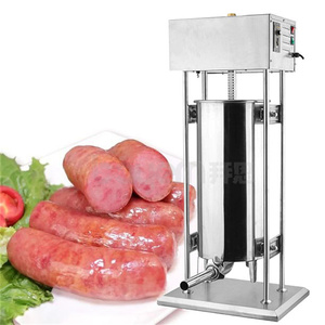 10L 15L 30L Électrique Commercial En Acier Inoxydable Vertical Offre Spéciale <span class=keywords><strong>Saucisse</strong></span> Stuffer Hydraulique <span class=keywords><strong>Saucisse</strong></span> Machine De Remplissage - Product Image 1