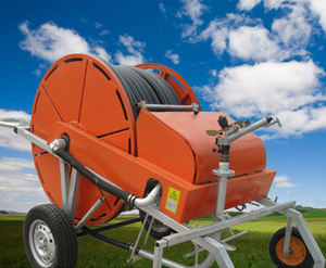 Système d'irrigation avec pistolet à eau sur rouleau pour l'agriculture, roue à eau mobile, gros canon à eau, irrigateur à <span class=keywords><strong>vendre</strong></span> - Product Image 3