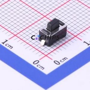 TS-1101S-B-B-B-B-A Tactile Switch SMD,6x3.5mm Switch Single Pole Single Throw Rectangle Button 1.68N Vertical Mount - Product Image 1