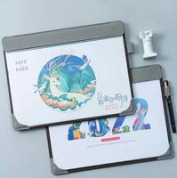 Calendrier mural en papier anglais 2025, décoration de bureau scolaire, cadeau personnalisable, bloc-notes autocollant, planificateur de table annuel