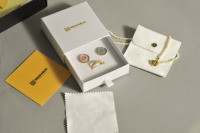 Autocollant personnalisé avec logo pour boîte à mouchoirs, pochette, boîte aux lettres, pour entreprise électronique, pour conteneur de bijoux