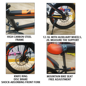 14-<strong>20</strong> <strong>Inch</strong> Custom Accessory Children's Mountain <strong>Bike</strong> From China Factory 3-12 Years Old Boy's Bicycle with Brake Ordinary Pedal - Product Image 2