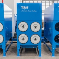 Filter Cartridge Pengumpul Debu Kabinet Siklon Industri Berkualitas Tinggi CE untuk Pemotongan Laser