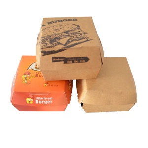 Boîte <span class=keywords><strong>de</strong></span> chips <span class=keywords><strong>de</strong></span> poulet, emballage jetable pour snacks rapides, carton alimentaire blanc personnalisable <span class=keywords><strong>de</strong></span> forme carrée - Product Image 6