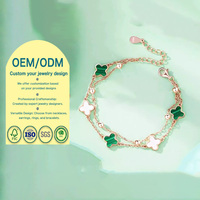 Bracelet Chaîne en Matériau Premium, Délicat, Attrayant, Tendance, Élégant, Créatif, Populaire, Bracelets à Maillons