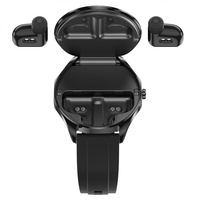 Jam Tangan Pintar Android 2-in-1 X20 dengan Earphone Nirkabel, Layar AMOLED 1,43 inci, Tahan Air IP67, Monitor Detak Jantung, Layar Sentuh, Kebugaran