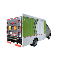 Nouvelle station compacteuse mobile 4x2 Changan avec camion benne à benne basculante Dongfeng à transmission manuelle