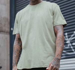 Camisetas de talla grande al por mayor/camiseta de gran tamaño de algodón 100% para hombre en blanco personalizada camiseta de impresión en blanco - Product Image 3