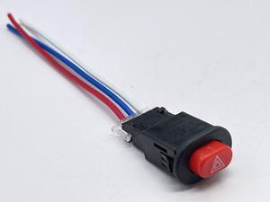 Accessoires de moto, interrupteur de clignotant de danger pour moto, interrupteur d'avertissement d'urgence pour véhicule, avec câble de 120 mm - Product Image 2