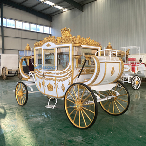 Calèche royale électrique XCEGO personnalisée pour mariage, avec structure en acier, vitesse de 60 km/h, pour transport spécial - Product Image 3