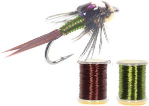 Alambre de Cobre Ultrafino de 0.2mm, 50m de Longitud, Material Súper Realista para Atado de Moscas, Excelente Opción para Pesca 09D-1163 (B07) - Product Image 3