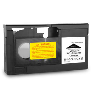 Convertidor de Casetes VHS-C, Adaptador de Casetes de Medio Tamaño con Alimentación por Batería, Formato <span class=keywords><strong>MP3</strong></span>, Equipo de Reproducción de Cintas de Video Retro - Product Image 5