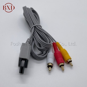 1,8 m para consola <span class=keywords><strong>Wii</strong></span> <span class=keywords><strong>Cable</strong></span> AV <span class=keywords><strong>Cable</strong></span> <span class=keywords><strong>compuesto</strong></span> 3 RCA para consola <span class=keywords><strong>Wii</strong></span> <span class=keywords><strong>Cable</strong></span> de vídeo RCA <span class=keywords><strong>Cable</strong></span> de Audio y vídeo - Product Image 5