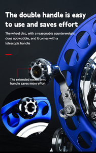 New diều pha lê <span class=keywords><strong>Reel</strong></span> cho trẻ em của người lớn cao cấp diều <span class=keywords><strong>Reel</strong></span> với dòng công cụ bay diều chuỗi tấm - Product Image 6