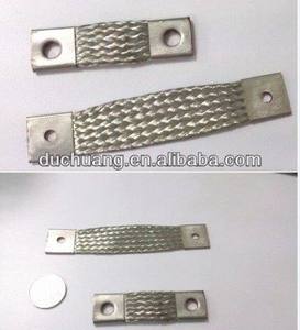 شريط مضفر نحاسي ، شريط مضفر ، غطاء واقي من الأسلاك النحاسية المسطحة ، شبكة مضفرة معدنية مطلية بالقصدير من الأسلاك النحاسية - Product Image 3