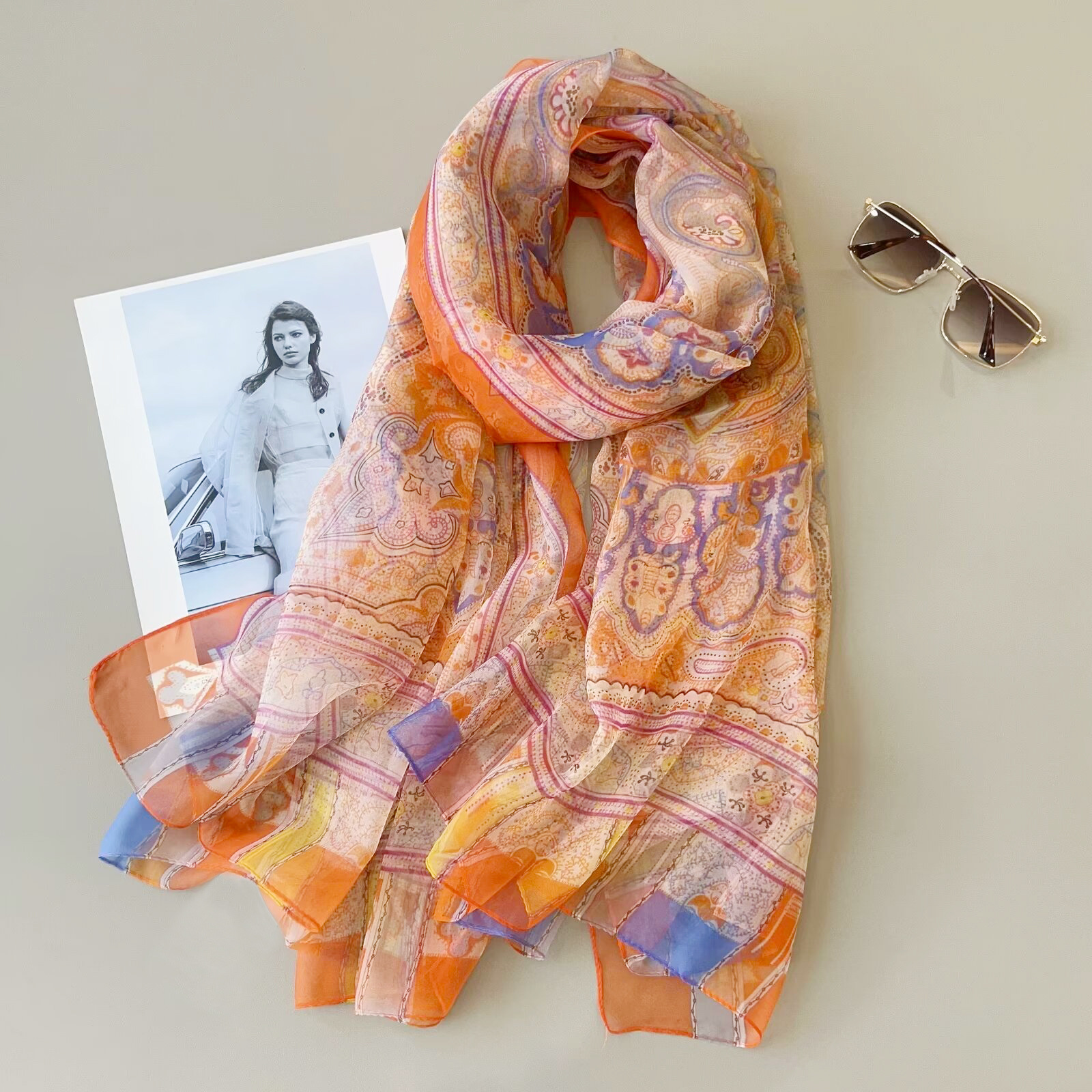 Nouvelle fleur de cajou-orange