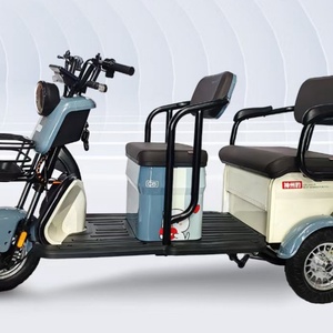 รถสามล้อไฟฟ้า TaoHao รุ่นใหม่ ปี 2024 จากจีน แบบเปิดประทุน มอเตอร์ไร้แปรงถ่าน 600W แบตเตอรี่ 48V 20Ah บรรทุกผู้โดยสารได้ 3 คน - Product Image 3