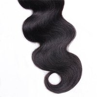 Tissage en lot malaisien naturel Remy — queen beauty, cheveux humains, Body Wave, 6-26 pouces, mèches