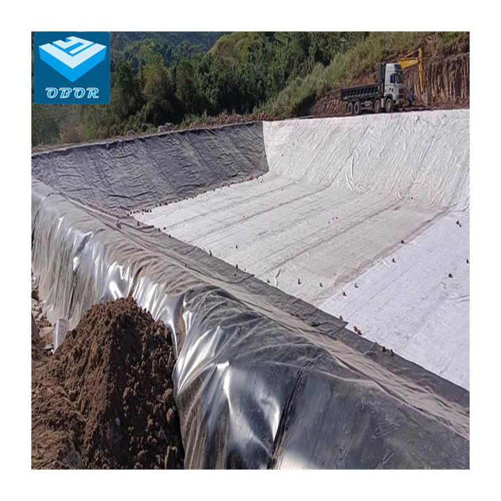OBOR HDPE LLDPE LDPE Geomembranes Prices  Reservoir 0.5mm 0.75mm 1.5mm 1mm 2mm Geomembrana Pond Liner 45 Mil 60mil Dam Liner