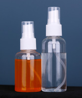 Vente en gros de flacons vaporisateurs de parfum PET pour lotion 30ml 500ml brume transparente eau tonifiante différentes tailles pour emballage de lotion
