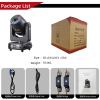 Anneau LED RGBW DMX512 avec animation 3D, lumière laser mobile avec balayage galvanométrique 300W pour DJ/scène disco