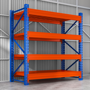 Boltless Có Thể Điều Chỉnh Công Nghiệp Nhà Để Xe Nhiệm Vụ Nặng Nề Kệ Hệ Thống Kho Kim Loại Giá Lưu Trữ Kệ Đơn Vị Thép Kệ - Product Image 4