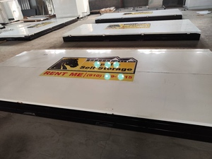 Phẳng Gói Gõ Xuống Mini 5ft 8 Ft 10ft 12 'Thép Đổ Di Chuyển Có Thể Gập Lại Lưu Trữ Di Động Container Đóng Mở Tự Đơn Vị Lưu Trữ - Product Image 6