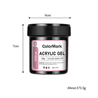 Gel de Construction Semi-Permanent UV pour Extension d'Ongles, Poly Gel Constructeur Sans HEMA et Sans TPO, Marque Privée