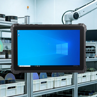 Tablette Kiosque à Empreintes Digitales MIL-STD-810H 10,1 Pouces Intel Celeron 8 Go RAM 128 Go Mise à Jour OTA Double SIM Vérification 1:1 Élection