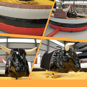 Toro mecánico inflable de nuevo diseño, de alta calidad y económico, para rodeos, en venta. - Product Image 5