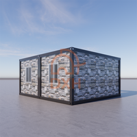 DXH Fabricant chinois de maisons préfabriquées isolées sur mesure, maisons préfabriquées à plafond haut, appartement hivernal en conteneur préfabriqué