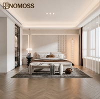 Ensemble de chambre à coucher King Size prêt à l'emploi, collection coordonnée de meubles (lit, armoire, coiffeuse) pour projets d'aménagement intérieur d'hôtels et de villas