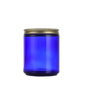 Frascos de Vidrio Vintage de Lujo para Velas de 120 ml y 250 ml, Diseño Cilíndrico Recto, Transparente, Brillante, Negro, Blanco, Marrón, para el Hogar, Día de San Valentín - Product Image 3