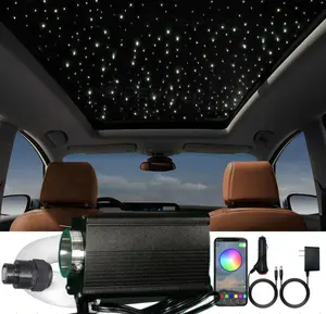 Kit lampu depan berbintang kit langit-langit bintang lampu serat optik twinkle untuk Lampu Aksesori Mobil langit-langit langit mobil