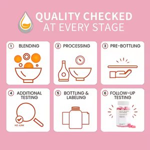 Integratore organico di vitamine gommose dei capelli Multi vitamine con biotina per il supporto dei capelli sani - Product Image 3