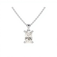 Bijoux pour femmes, or 14 carats, colliers tendance pour femmes, diamants cultivés en laboratoire, collier radiant, chaînes de mariage et de fiançailles, bijoux fins
