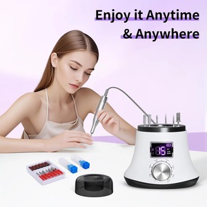 All-in-One <b>Nail</b> Polisher Adjustable Handle <b>Nail</b> Drill High Speed <b>Nail</b> Pol Portable Rechargeable Desktop <b>Nail</b> Removal & Polishing - Product Image 6