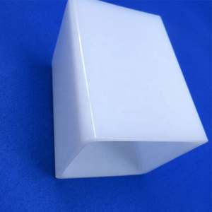 Tube carré en acrylique / Tube blanc laiteux / Tube en PMMA - Product Image 3