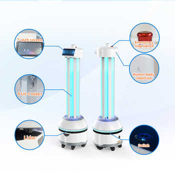 Autonomous Disinfection Robot UV Lamp Portable