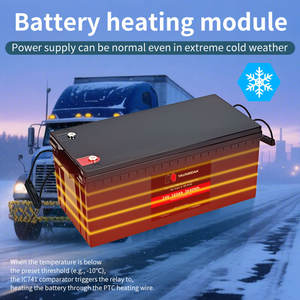 Deep Cycle 24V 160Ah CCA1500 Festkörper IP67 LKW-Starterbatterie mit Dreifach-Notstart für LKW-Klimaanlage - Product Image 2