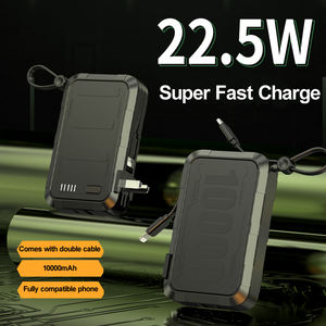 20000mAh grande capacité <span class=keywords><strong>batterie</strong></span> <span class=keywords><strong>externe</strong></span> câble intégré PD22.5W USB C charge rapide <span class=keywords><strong>batterie</strong></span> <span class=keywords><strong>externe</strong></span> avec prise ca pour <span class=keywords><strong>iPhone</strong></span> - Product Image 3