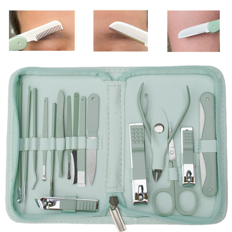 16ชิ้น/เซ็ตสีเขียว