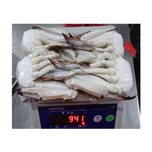 Mới đến cua hải sản tươi đáp ứng đông lạnh nửa cắt cua bơi màu xanh đông lạnh cua cắt xanh để bán - Product Image 5