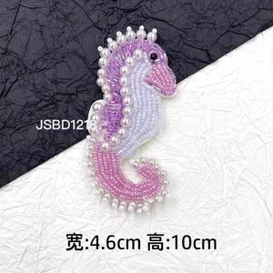 Handgemaakte Nieuwe 3d Pvc Kralen Patch Appliques Walvisdolfijn Naaivilt Hoed Opknoping Touw Patches Kristal Pailletten Tas Stof - Product Image 5