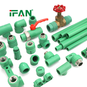 IFAN All Types Brass Insert <strong>PPR</strong> <strong>Pipe</strong> Fittings Plastic 20-110mm Building Construction Plastic <strong>PPR</strong> <strong>Pipe</strong> Fitting - Product Image 3