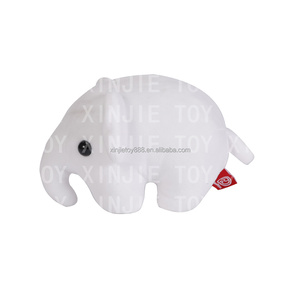 Peluche d'éléphant bébé en coton PP, personnalisable, très vendue, peluche d'éléphant bébé blanche - Product Image 4