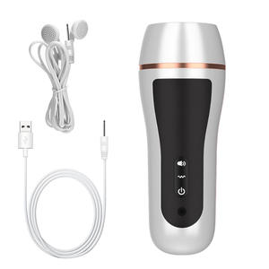 Vliegtuig Cup Automatische Vibratie Sensorische Interactieve Uitspraak Cup Mannelijke Masturbator Volwassen Seksproducten - Product Image 5