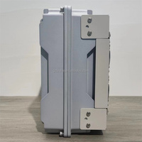Boîtier de distribution en aluminium extrudé IP67 avec ventilateur de refroidissement pour usage extérieur, anti-drone, revêtement poudré, certifié ISO9001, garantie 10 ans